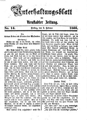 Neustadter Zeitung Freitag 2. Februar 1866