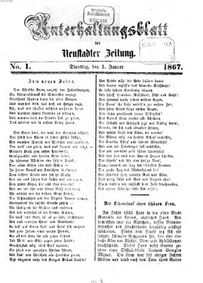 Neustadter Zeitung Dienstag 1. Januar 1867