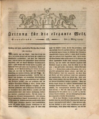 Zeitung für die elegante Welt Samstag 7. März 1818