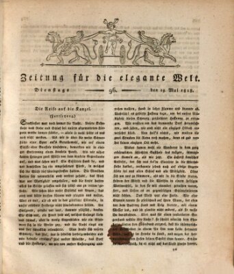 Zeitung für die elegante Welt Dienstag 19. Mai 1818