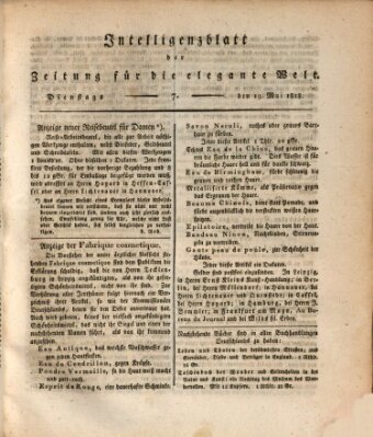 Zeitung für die elegante Welt Dienstag 19. Mai 1818