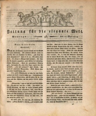 Zeitung für die elegante Welt Montag 17. Mai 1819