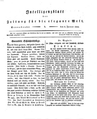 Zeitung für die elegante Welt Samstag 6. Januar 1821