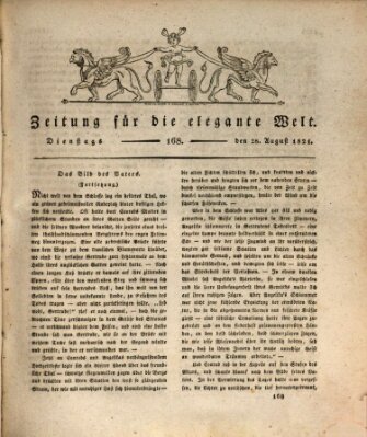 Zeitung für die elegante Welt Dienstag 28. August 1821