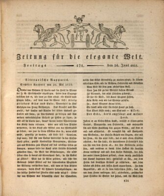 Zeitung für die elegante Welt Freitag 24. Juni 1825