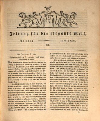 Zeitung für die elegante Welt Dienstag 19. Mai 1801