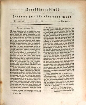 Zeitung für die elegante Welt Samstag 24. Mai 1806