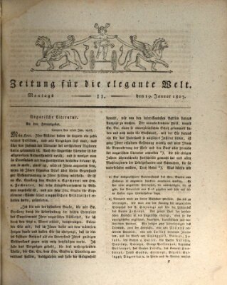 Zeitung für die elegante Welt Montag 19. Januar 1807