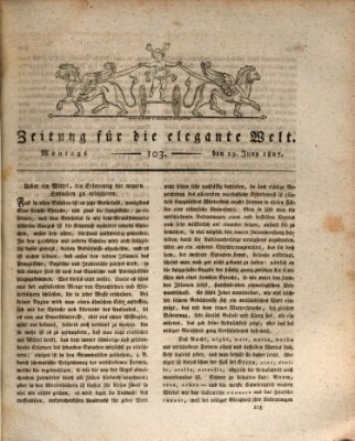 Zeitung für die elegante Welt Montag 29. Juni 1807