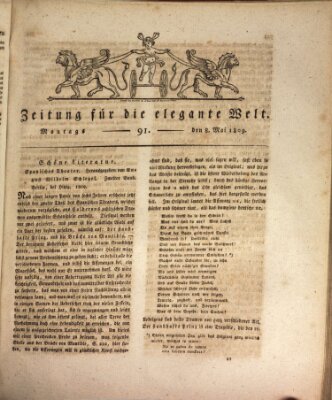 Zeitung für die elegante Welt Montag 8. Mai 1809