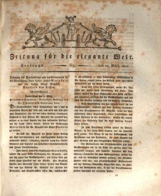 Zeitung für die elegante Welt Freitag 23. März 1810