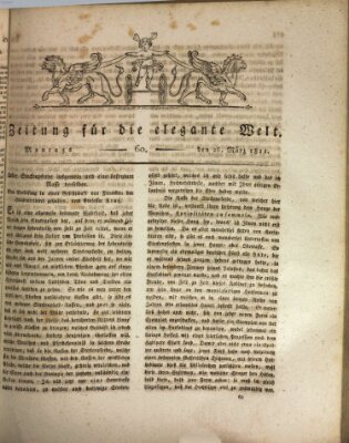 Zeitung für die elegante Welt Montag 25. März 1811