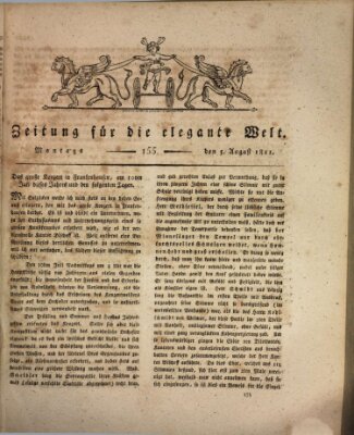 Zeitung für die elegante Welt Montag 5. August 1811