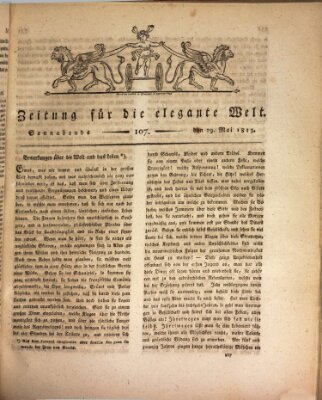 Zeitung für die elegante Welt Samstag 29. Mai 1813