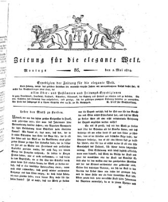 Zeitung für die elegante Welt Montag 2. Mai 1814