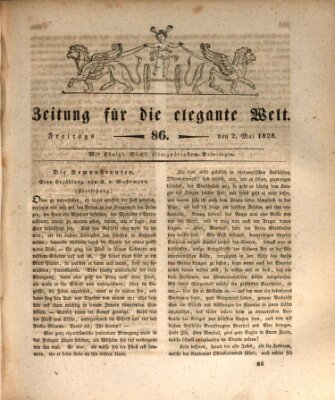 Zeitung für die elegante Welt Freitag 2. Mai 1828