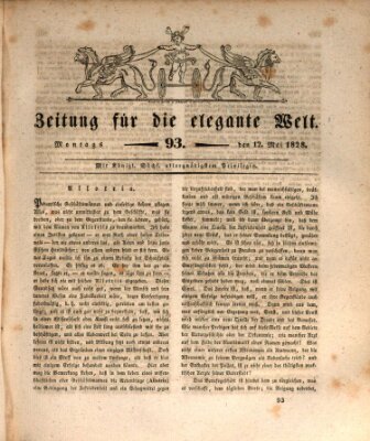 Zeitung für die elegante Welt Montag 12. Mai 1828
