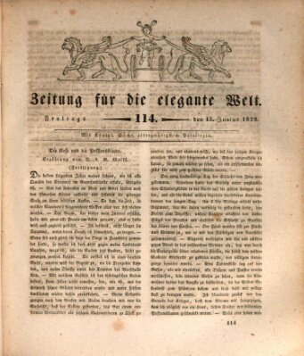 Zeitung für die elegante Welt Freitag 13. Juni 1828