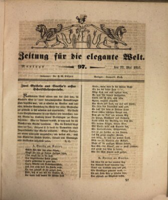Zeitung für die elegante Welt Montag 22. Mai 1837