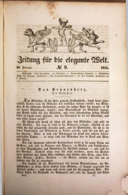 Zeitung für die elegante Welt Mittwoch 28. Februar 1844