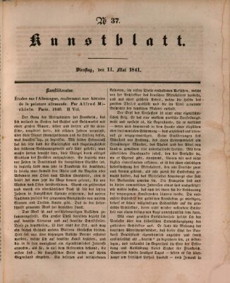 Morgenblatt für gebildete Leser (Morgenblatt für gebildete Stände) Dienstag 11. Mai 1841