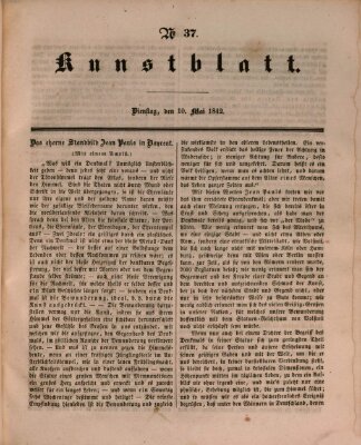 Morgenblatt für gebildete Leser (Morgenblatt für gebildete Stände) Dienstag 10. Mai 1842
