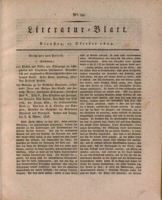 Morgenblatt für gebildete Stände Dienstag 27. Oktober 1829