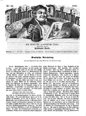 Illustrirter Dorfbarbier Sonntag 1. Juni 1856