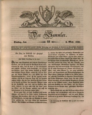 Der Sammler Dienstag 3. Mai 1836