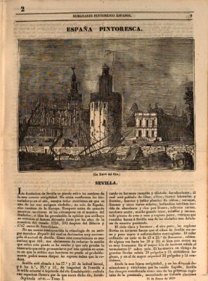 Semanario pintoresco español Sonntag 13. Januar 1839