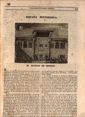 Semanario pintoresco español Sonntag 14. Juli 1839