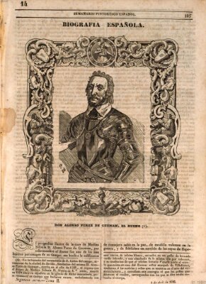 Semanario pintoresco español Sonntag 5. April 1840