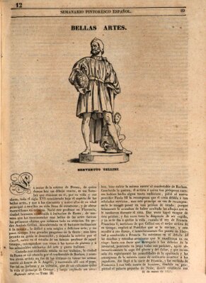 Semanario pintoresco español Sonntag 21. März 1841