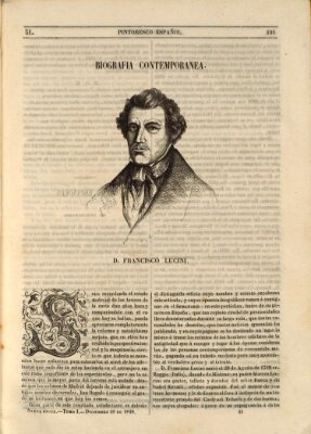 Semanario pintoresco español Sonntag 20. Dezember 1846
