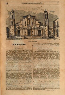 Semanario pintoresco español Sonntag 7. April 1850