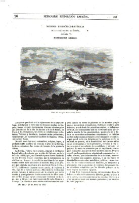 Semanario pintoresco español Sonntag 28. Juni 1857