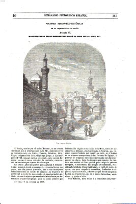 Semanario pintoresco español Sonntag 4. Oktober 1857