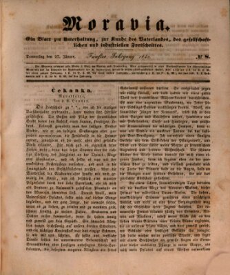 Moravia Donnerstag 27. Januar 1842