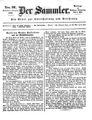Der Sammler (Augsburger Abendzeitung) Mittwoch 3. Mai 1848