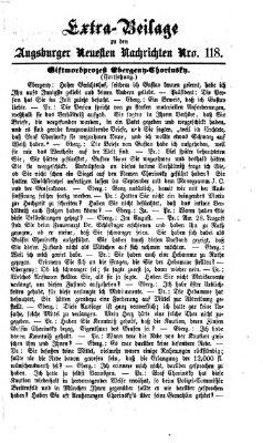 Augsburger neueste Nachrichten Mittwoch 29. April 1868