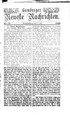 Bamberger neueste Nachrichten Donnerstag 6. Mai 1869