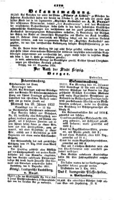 Neueste Nachrichten aus dem Gebiete der Politik (Münchner neueste Nachrichten) Sonntag 21. Dezember 1851