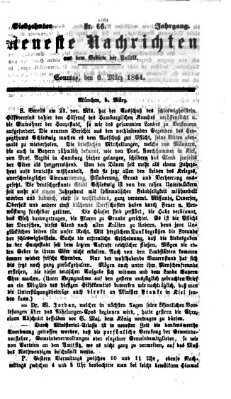 Neueste Nachrichten aus dem Gebiete der Politik (Münchner neueste Nachrichten) Sonntag 6. März 1864