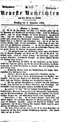 Neueste Nachrichten aus dem Gebiete der Politik (Münchner neueste Nachrichten) Samstag 3. Dezember 1864