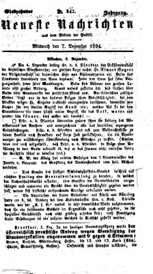 Neueste Nachrichten aus dem Gebiete der Politik (Münchner neueste Nachrichten) Mittwoch 7. Dezember 1864