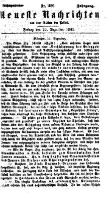 Neueste Nachrichten aus dem Gebiete der Politik (Münchner neueste Nachrichten) Freitag 22. Dezember 1865