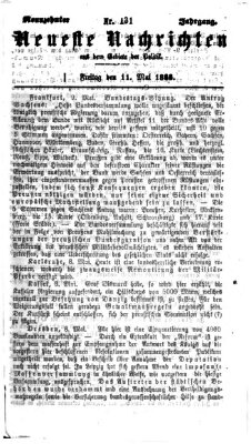 Neueste Nachrichten aus dem Gebiete der Politik (Münchner neueste Nachrichten) Freitag 11. Mai 1866