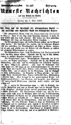 Neueste Nachrichten aus dem Gebiete der Politik (Münchner neueste Nachrichten) Freitag 7. Mai 1869