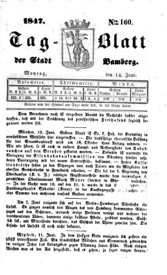 Tag-Blatt der Stadt Bamberg (Bamberger Tagblatt)