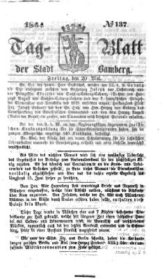 Tag-Blatt der Stadt Bamberg (Bamberger Tagblatt) Freitag 20. Mai 1864